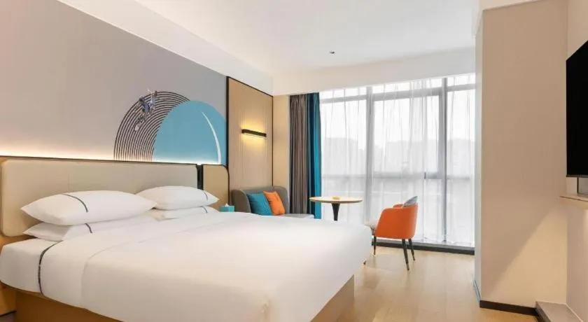 Bed in City Comfort Inn Nanning Wuming Xiangshan Avenue