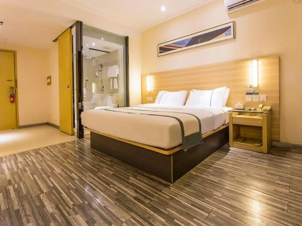 Bed in City Comfort Inn Nanning Wuming Xiangshan Avenue