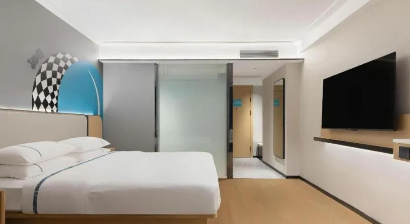 Bed in City Comfort Inn Nanning Wuming Xiangshan Avenue
