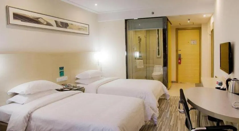 Bed in City Comfort Inn Nanning Wuming Xiangshan Avenue