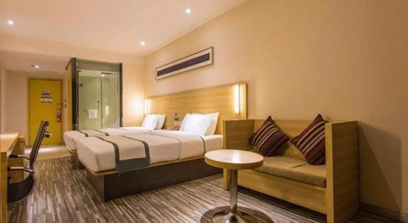 Bed in City Comfort Inn Nanning Wuming Xiangshan Avenue