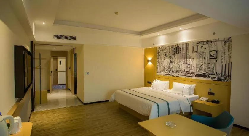 Bed in City Comfort Inn Huizhou Longmen