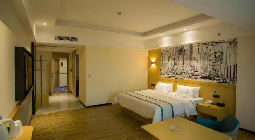 Bed in City Comfort Inn Huizhou Longmen