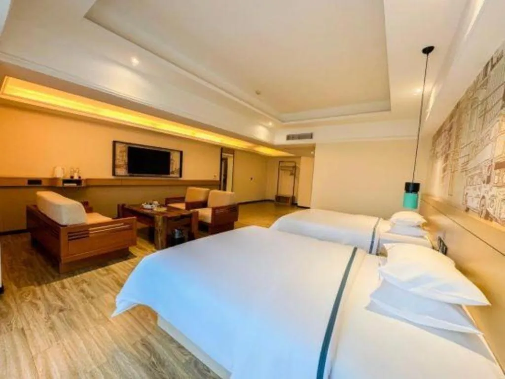 Bed in City Comfort Inn Huizhou Longmen