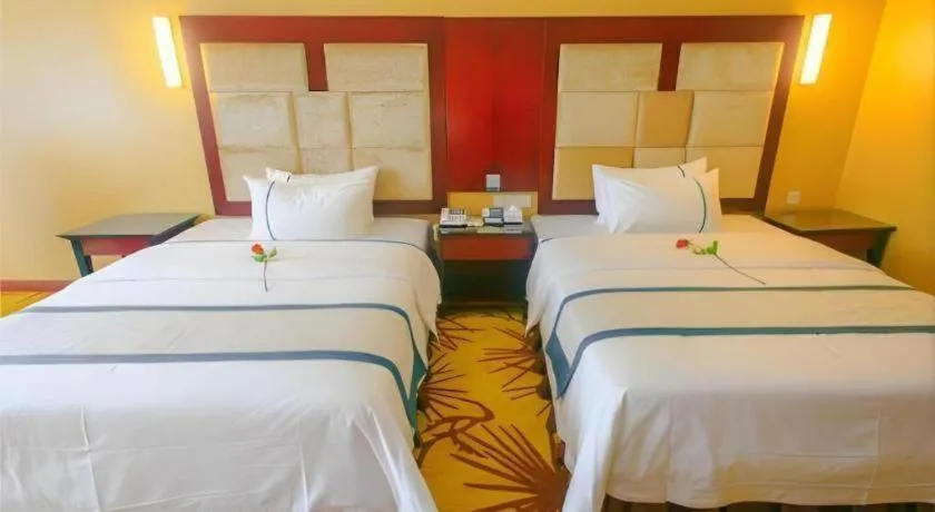 Bed in City Comfort Inn Huizhou Longmen