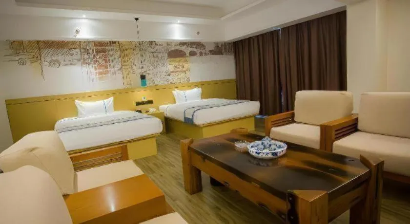 Bed in City Comfort Inn Huizhou Longmen
