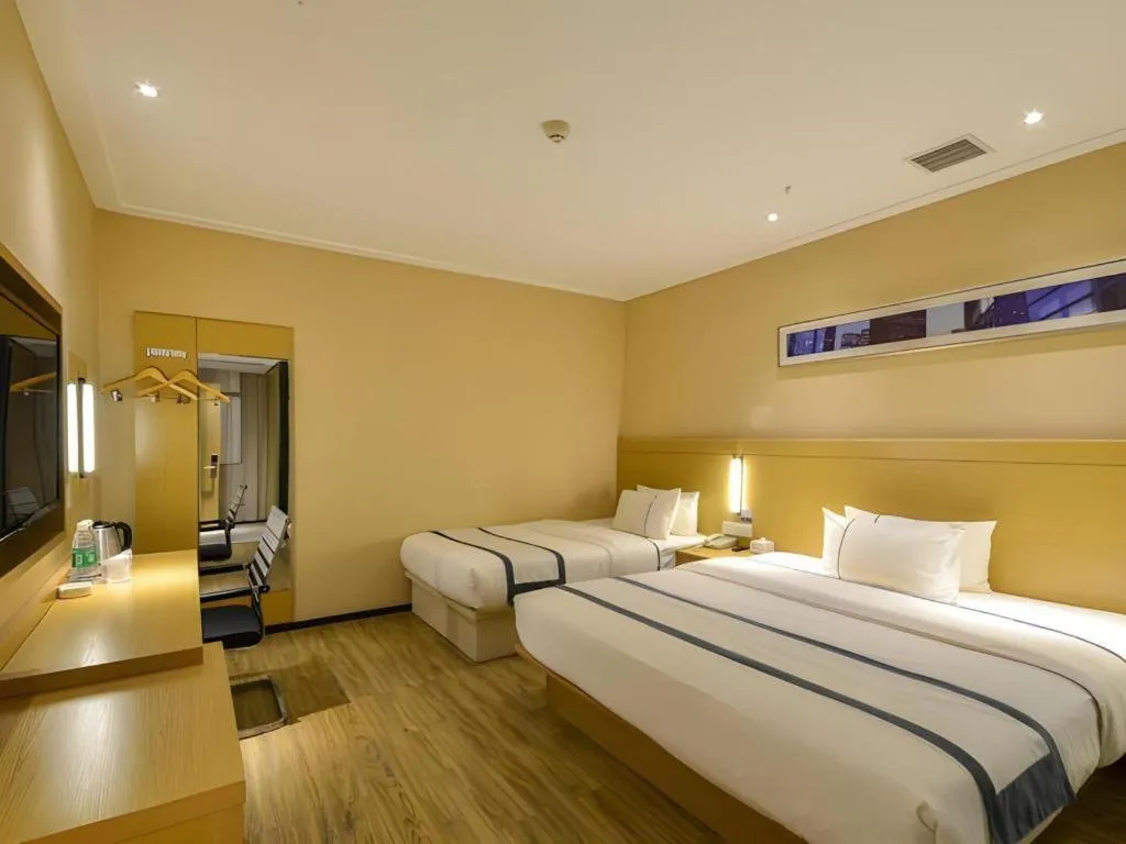Bed in City Comfort Inn Xiangyang Zaoyang Hancheng