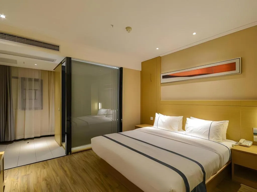 Bed in City Comfort Inn Xiangyang Zaoyang Hancheng