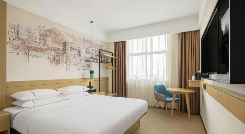 Bed in City Comfort Inn Xiangyang Zaoyang Hancheng