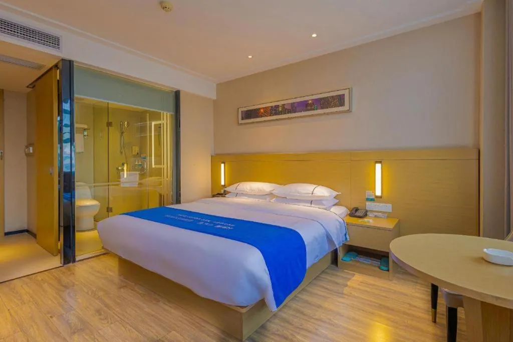 Bed in City Comfort Inn Xiangyang Zaoyang Hancheng