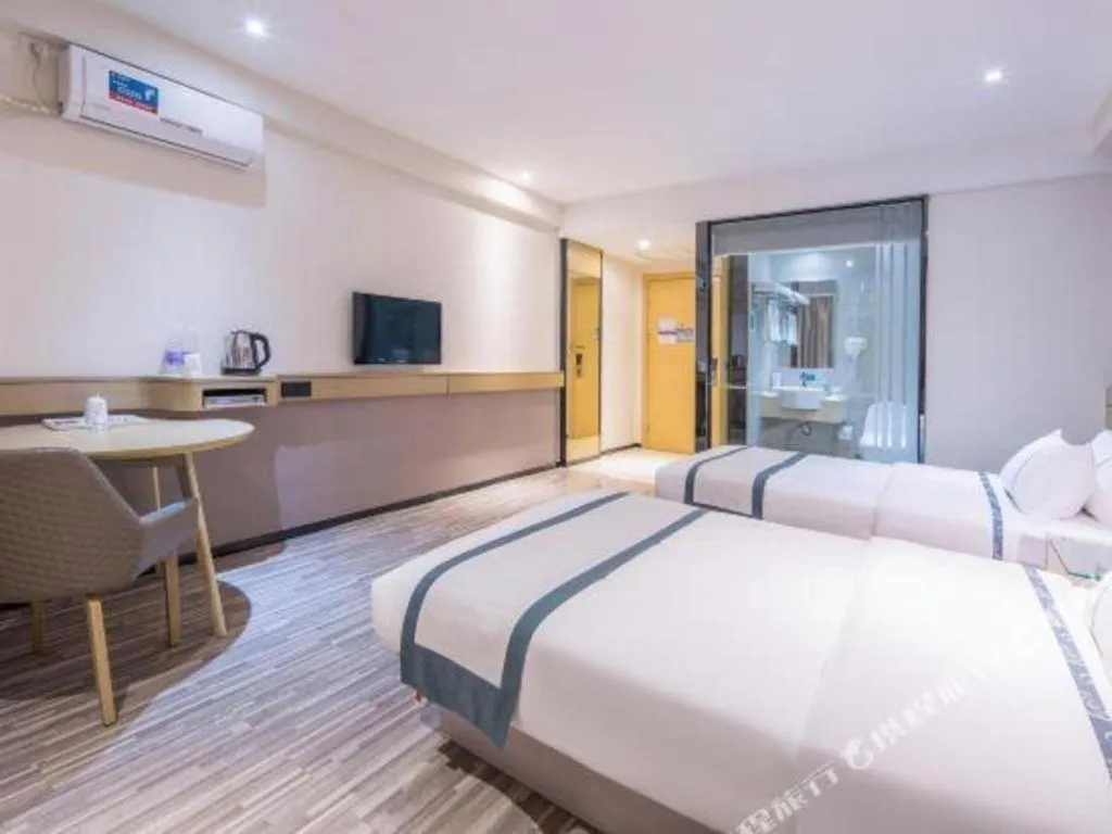 Bed in City Comfort Inn Nanning Dancun Road