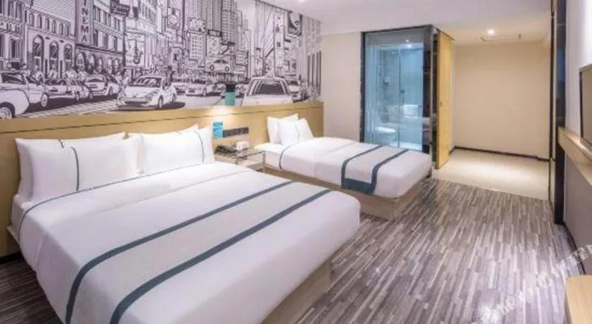 Bed in City Comfort Inn Nanning Dancun Road