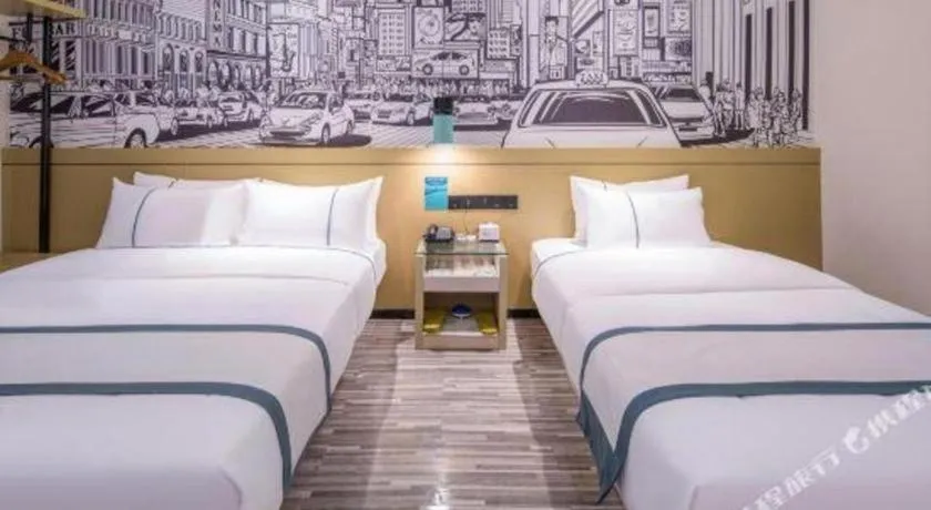 Bed in City Comfort Inn Nanning Dancun Road