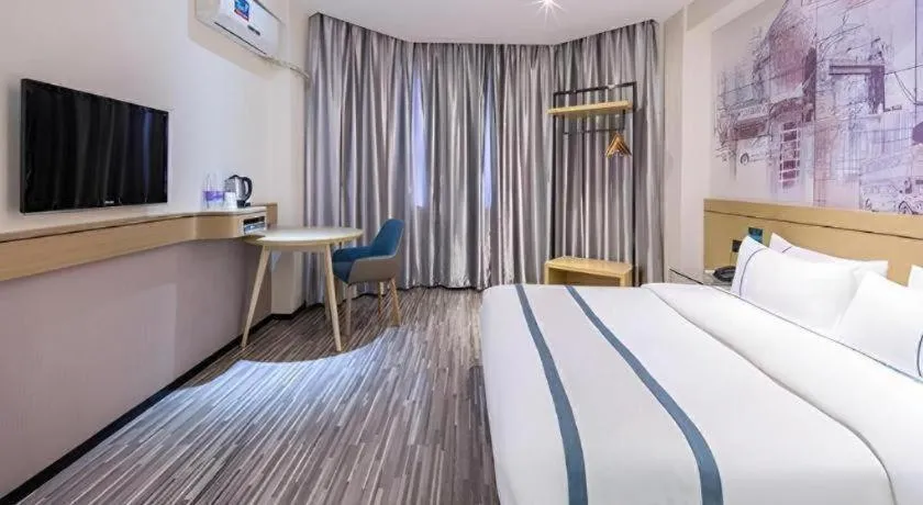 Bed in City Comfort Inn Nanning Dancun Road