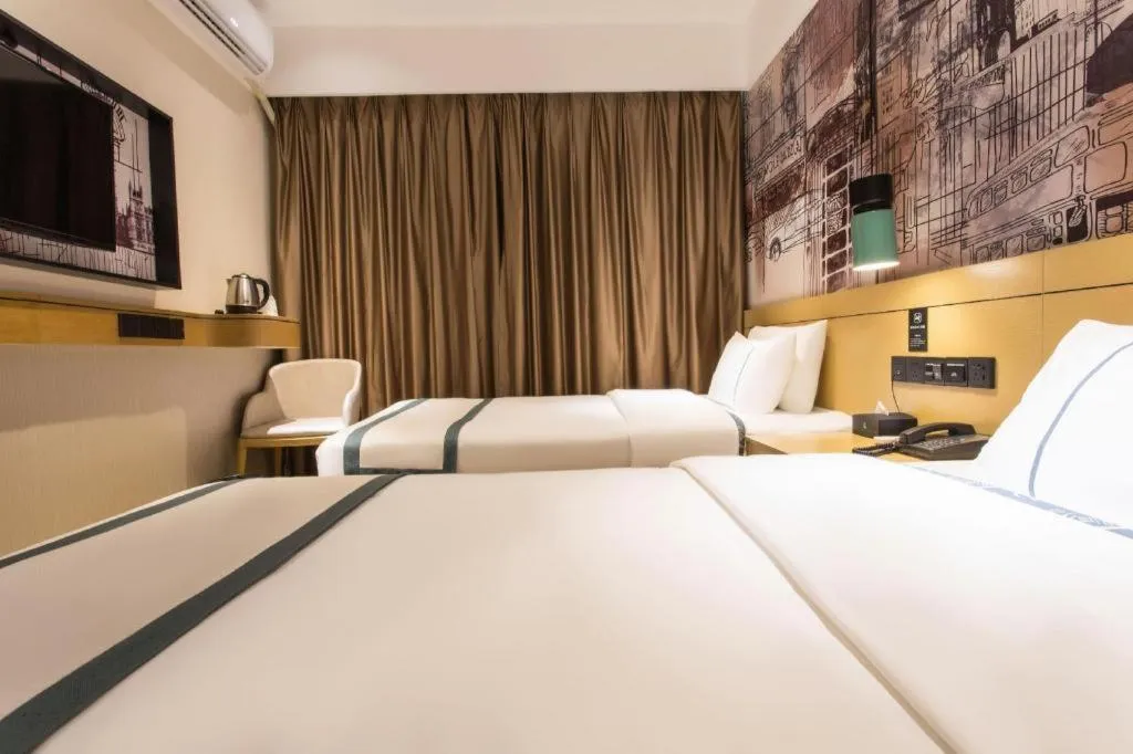 Bed in City Comfort Inn Nanning Taoyuan Road
