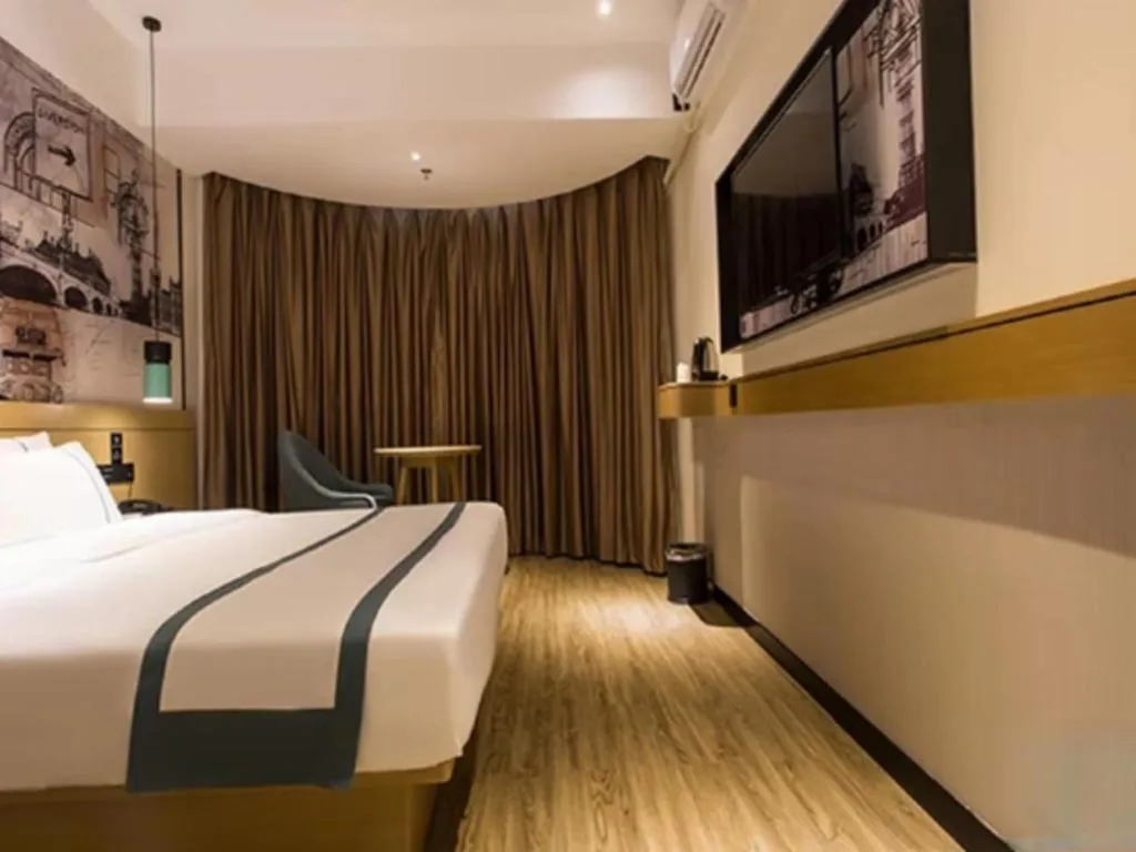 Bed in City Comfort Inn Nanning Taoyuan Road