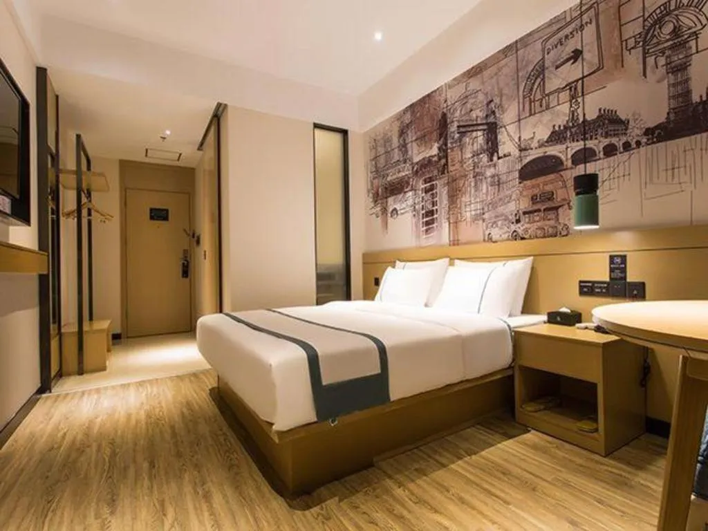 Bed in City Comfort Inn Nanning Taoyuan Road