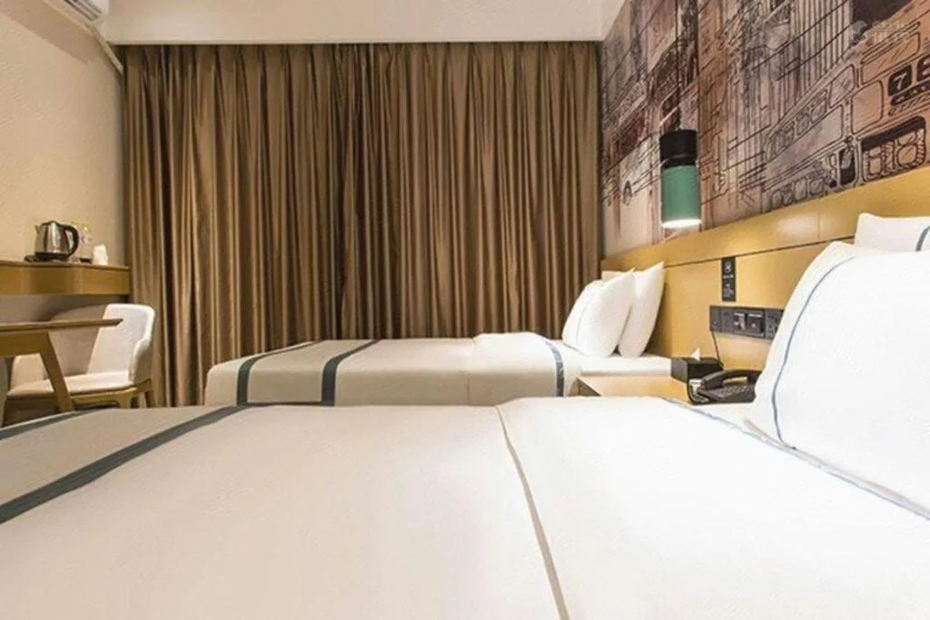 Bed in City Comfort Inn Nanning Taoyuan Road