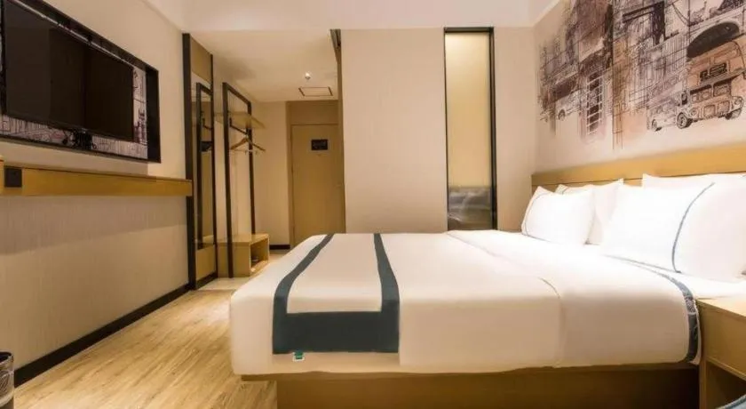 Bed in City Comfort Inn Nanning Taoyuan Road
