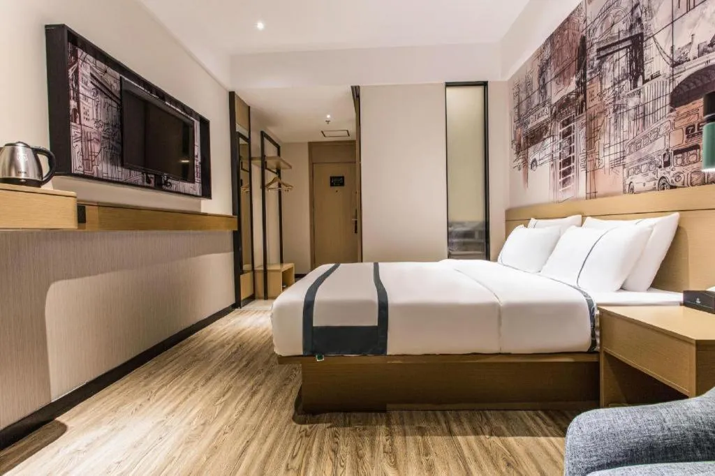 Bed in City Comfort Inn Nanning Taoyuan Road