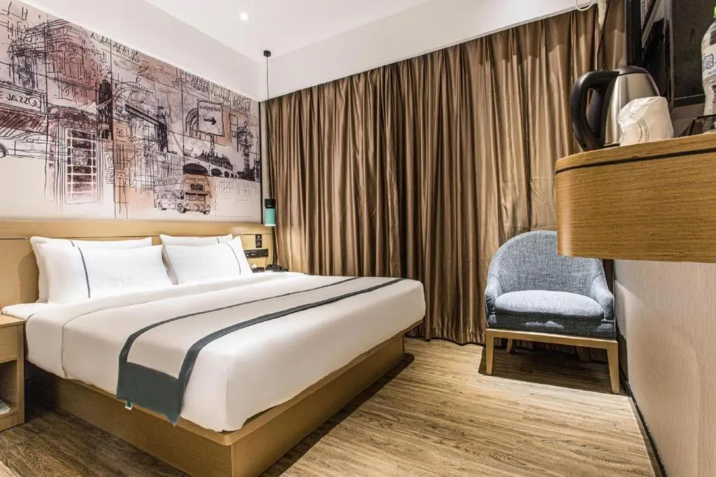 Bed in City Comfort Inn Nanning Taoyuan Road