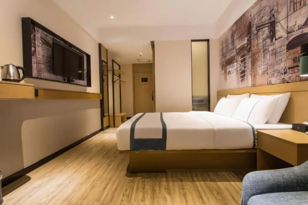 Bed in City Comfort Inn Nanning Taoyuan Road