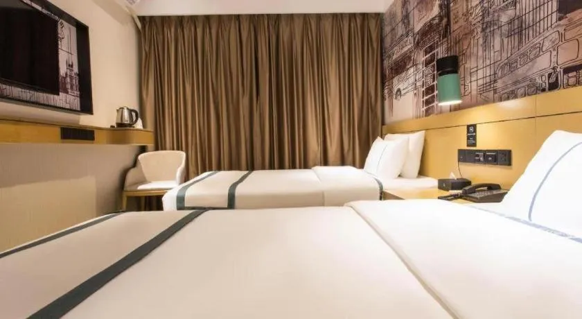 Bed in City Comfort Inn Nanning Taoyuan Road