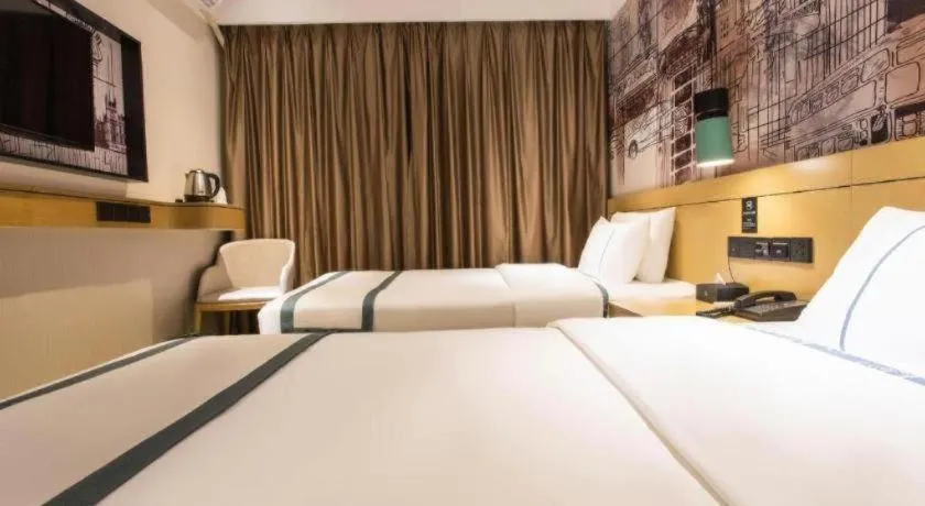 Bed in City Comfort Inn Nanning Taoyuan Road