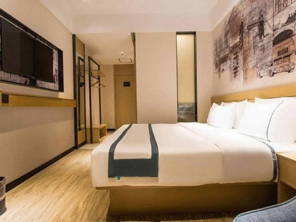 Bed in City Comfort Inn Nanning Taoyuan Road