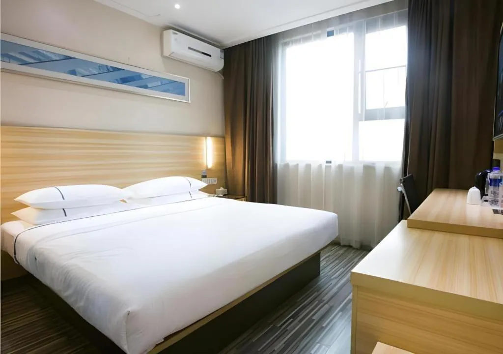 Bed in City Comfort Inn Changsha Wuyi Avenue Yingbin Road