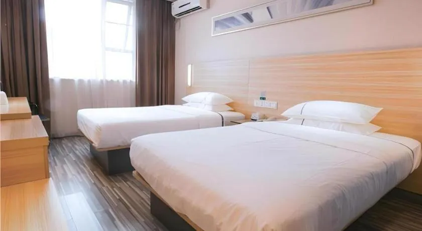Bed in City Comfort Inn Changsha Wuyi Avenue Yingbin Road