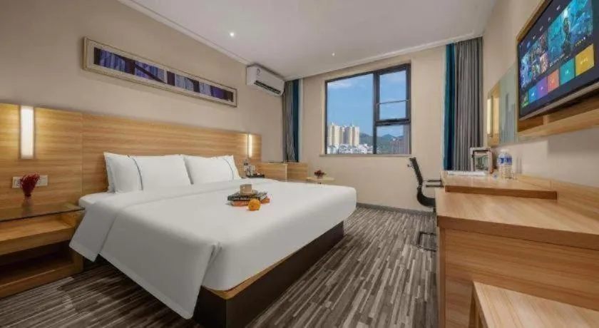 Bed in City Comfort Inn Changsha Wuyi Avenue Yingbin Road