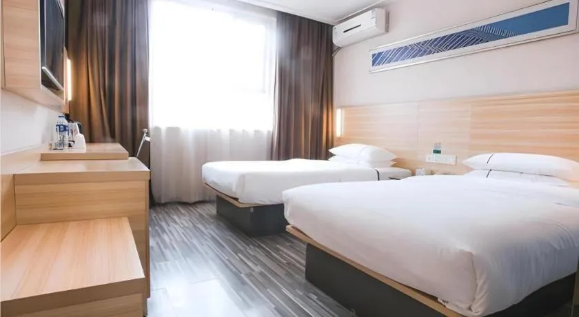 Bed in City Comfort Inn Changsha Wuyi Avenue Yingbin Road