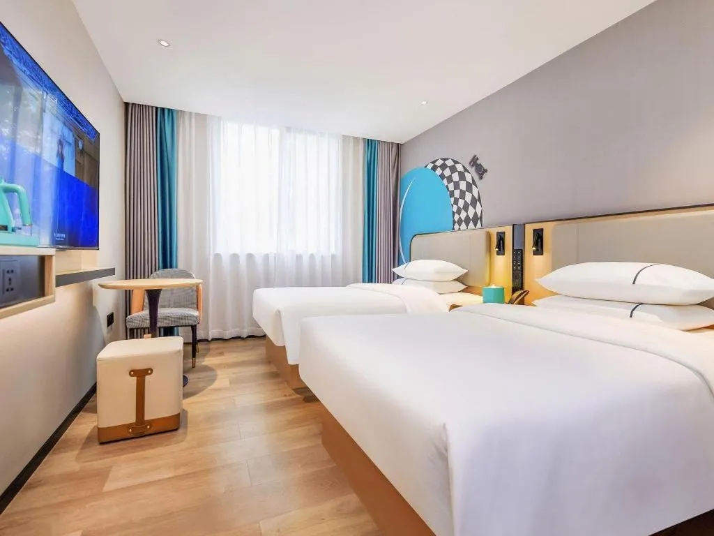 Bed in City Comfort Inn Guilin Jiatianxia Square International Conferences & Exhibition Center