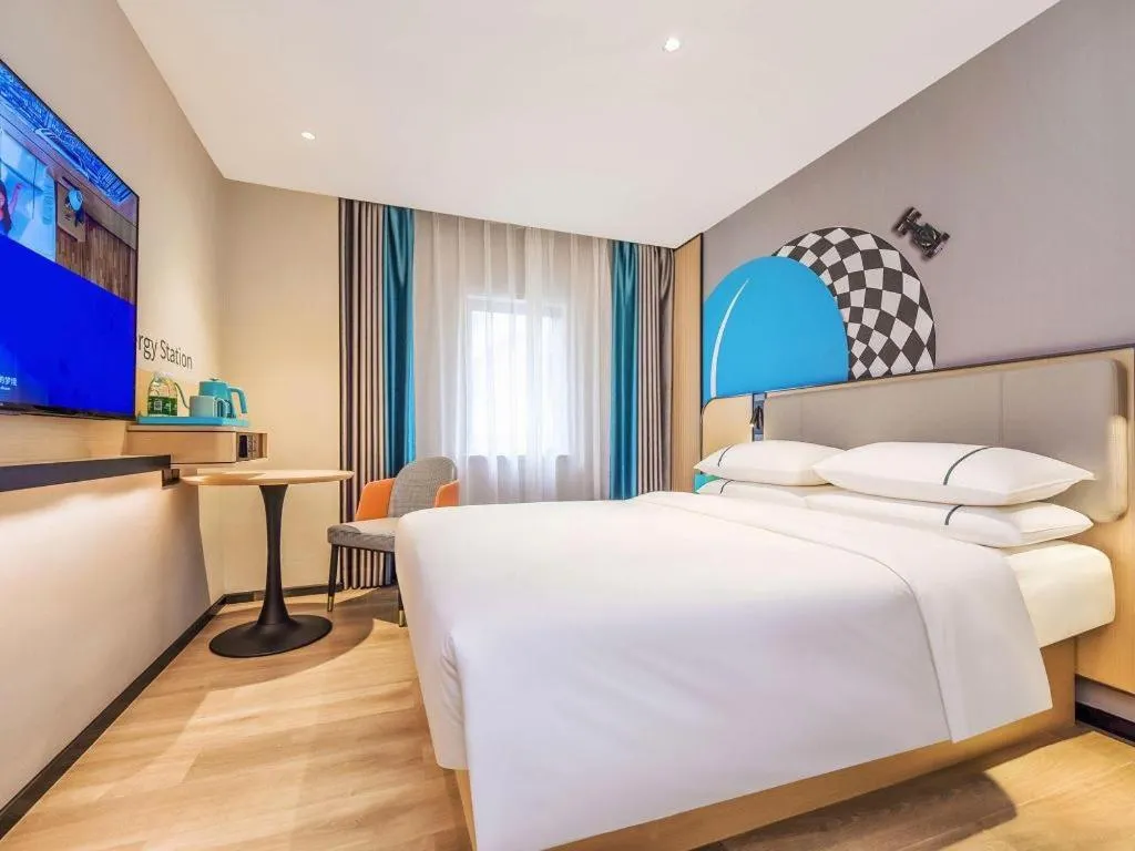 Bed in City Comfort Inn Guilin Jiatianxia Square International Conferences & Exhibition Center