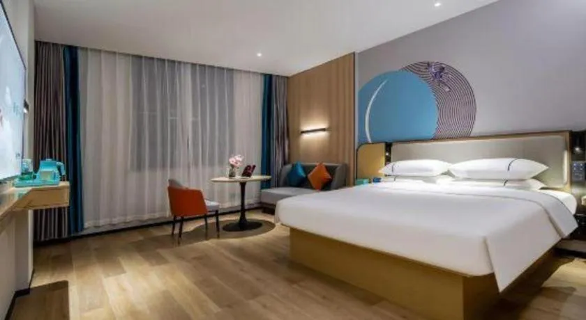 Bed in City Comfort Inn Guilin Jiatianxia Square International Conferences & Exhibition Center