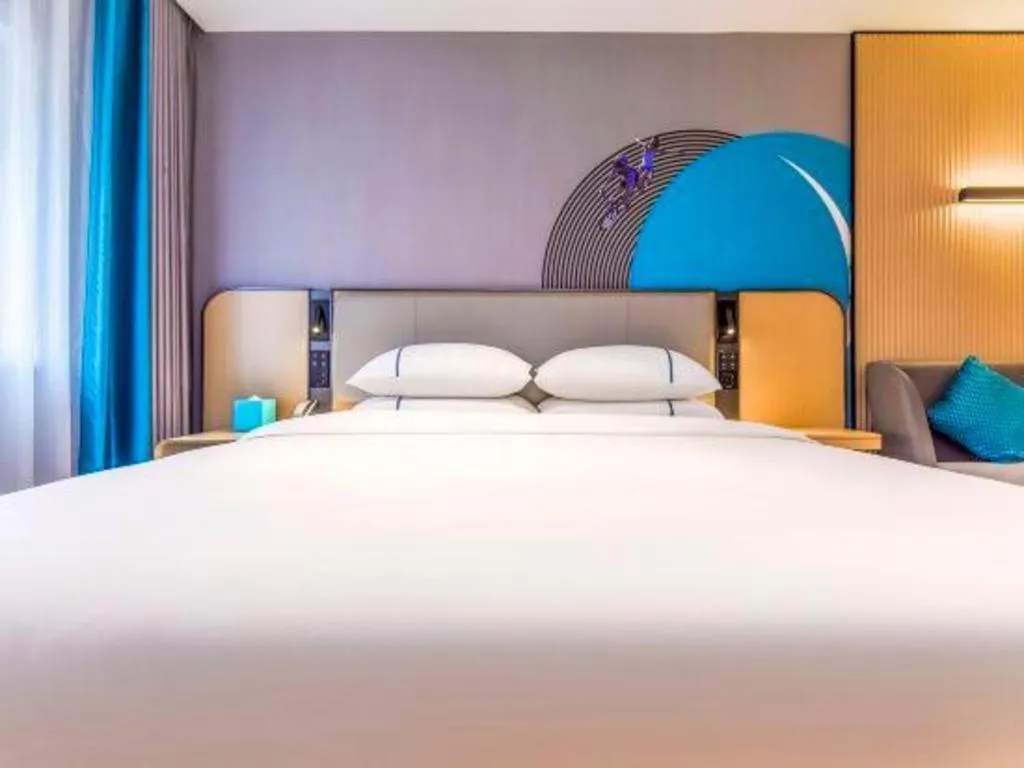 Bed in City Comfort Inn Guilin Jiatianxia Square International Conferences & Exhibition Center