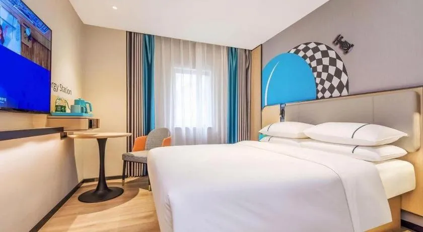 Bed in City Comfort Inn Guilin Jiatianxia Square International Conferences & Exhibition Center