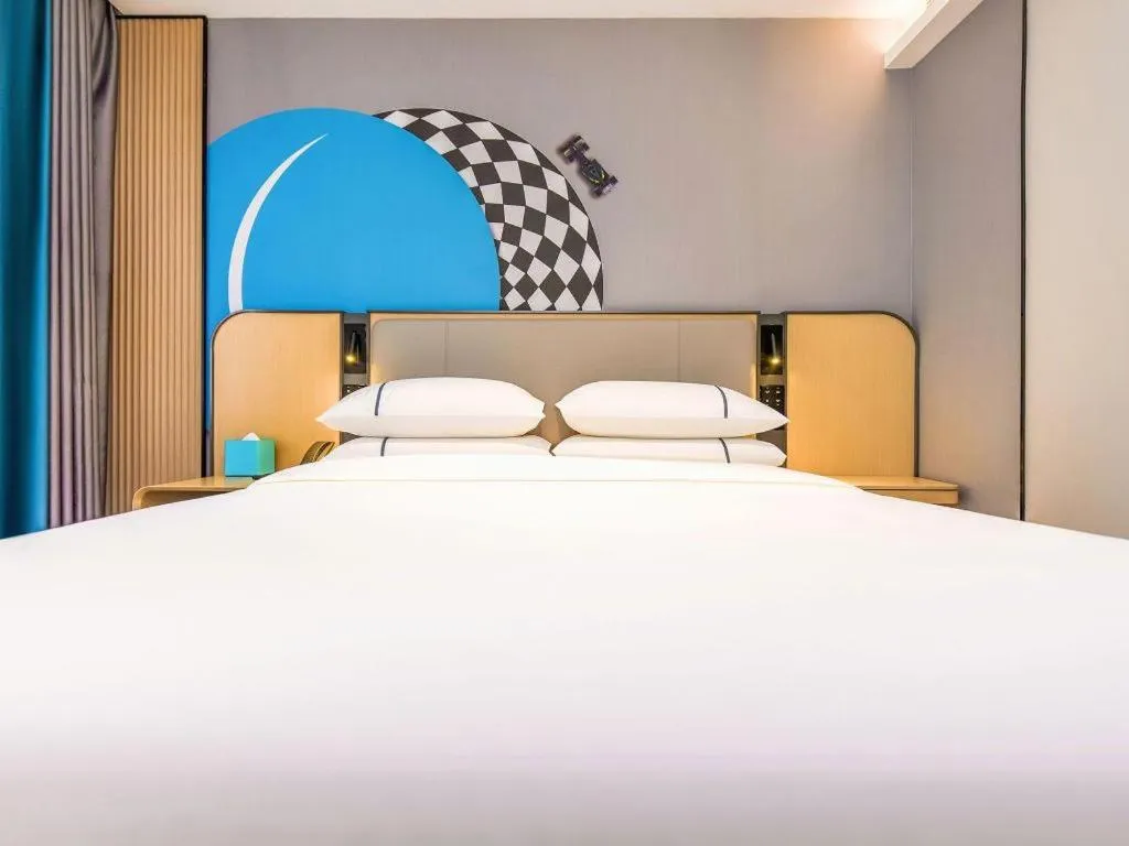 Bed in City Comfort Inn Guilin Jiatianxia Square International Conferences & Exhibition Center