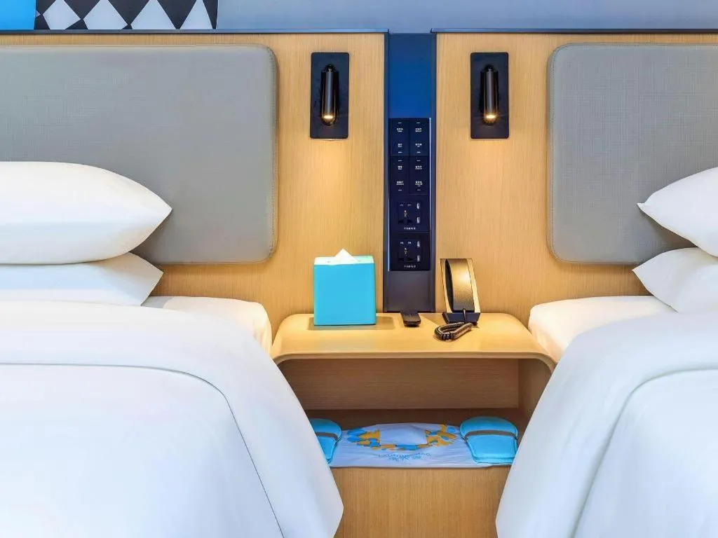 Bed in City Comfort Inn Guilin Jiatianxia Square International Conferences & Exhibition Center