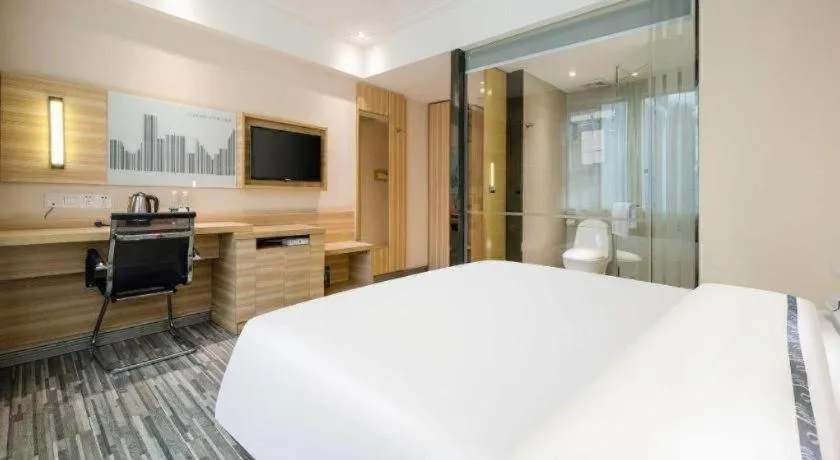 Bed in City Comfort Inn Chongzuo Youyi Avenue