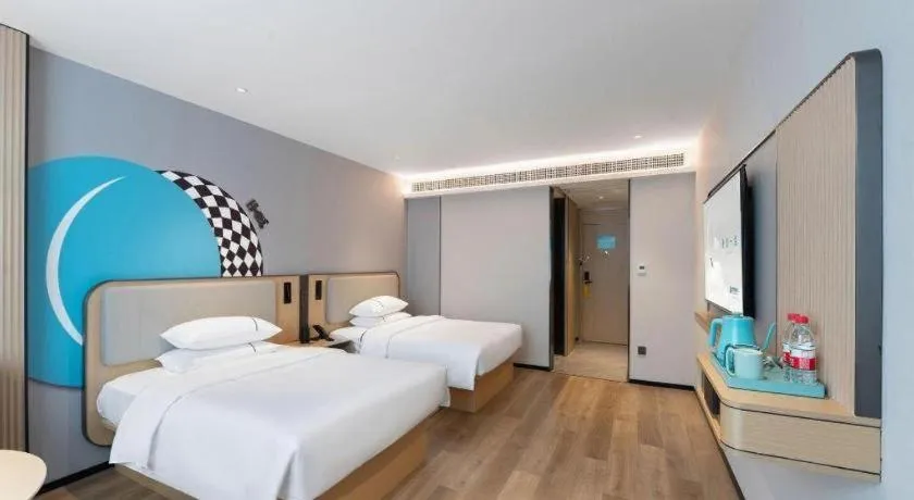 Bed in City Comfort Inn Chongzuo Youyi Avenue