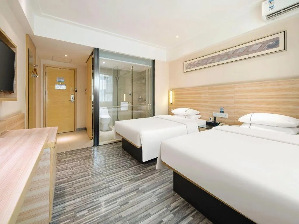 Bed in City Comfort Inn Chongzuo Youyi Avenue