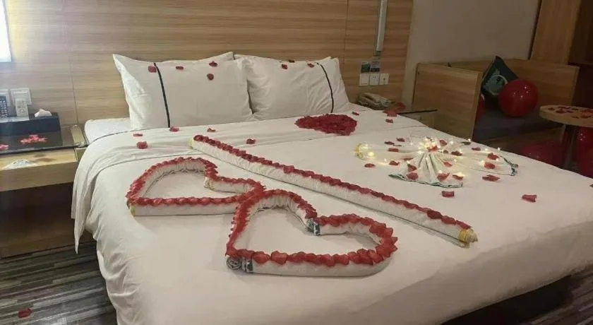 Bed in City Comfort Inn Chongzuo Youyi Avenue