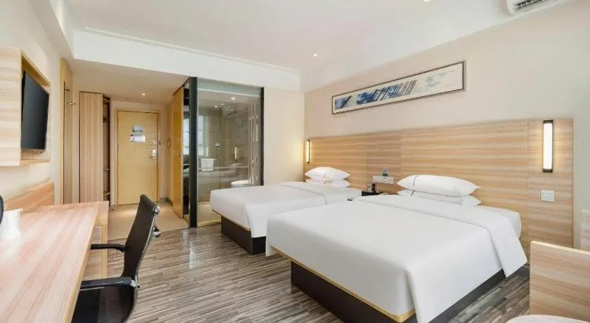 Bed in City Comfort Inn Chongzuo Youyi Avenue