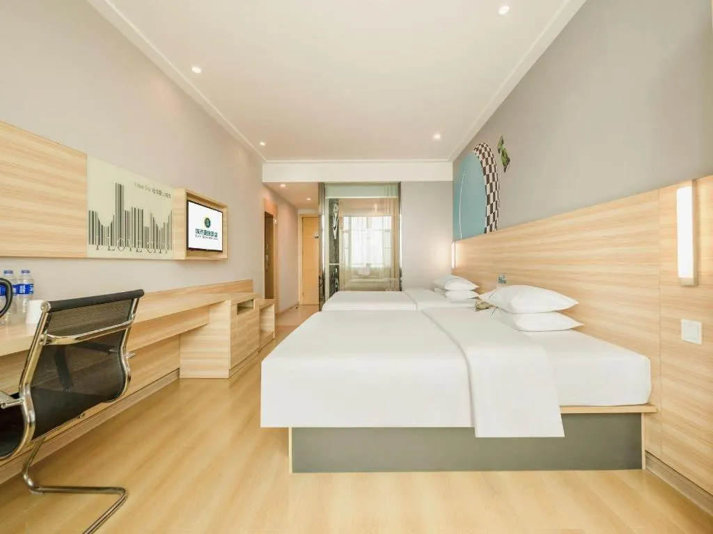 Bed in City Comfort Inn Chongzuo Youyi Avenue