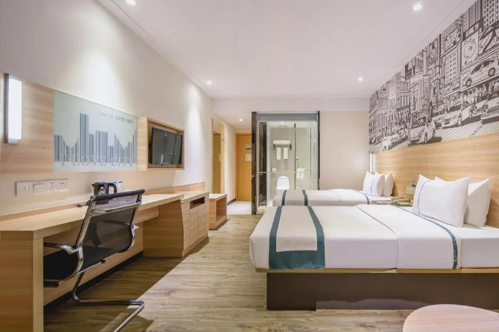 Bed in City Comfort Inn Baise Pingguo Pingxin Road