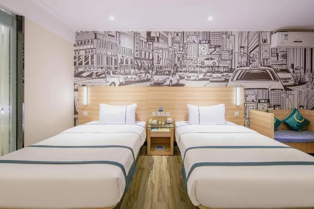 Bed in City Comfort Inn Baise Pingguo Pingxin Road