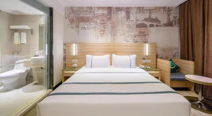 Bed in City Comfort Inn Baise Pingguo Pingxin Road