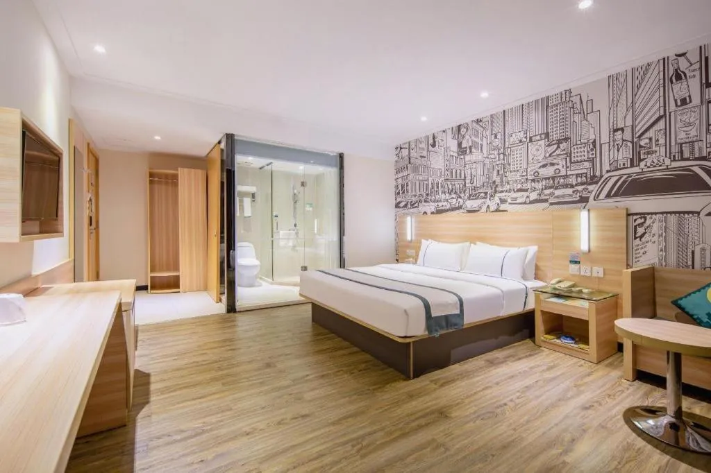 Bed in City Comfort Inn Baise Pingguo Pingxin Road